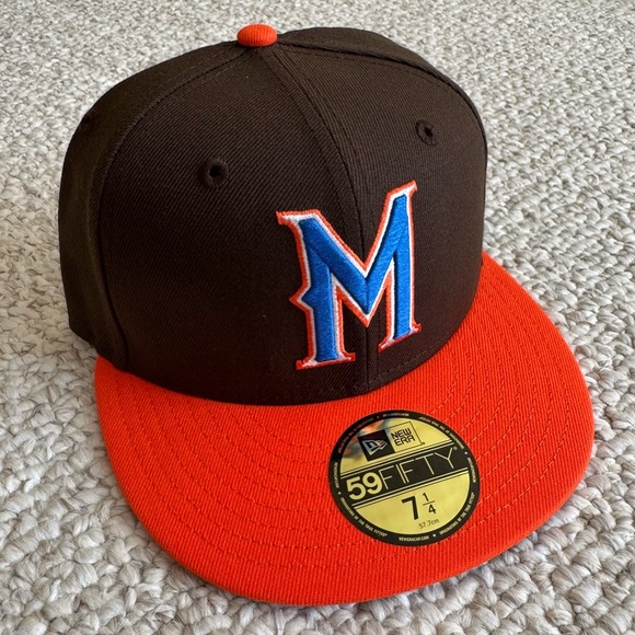 New Era Milwaukee Brewers 59FIFTY Fitted Movie Pack Baseball Hat Cap 7 1/2 1/4 - Picture 1 of 7
